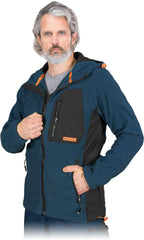 ISOLIERTE FLEECEJACKE MIT KAPUZE FÜR HERREN