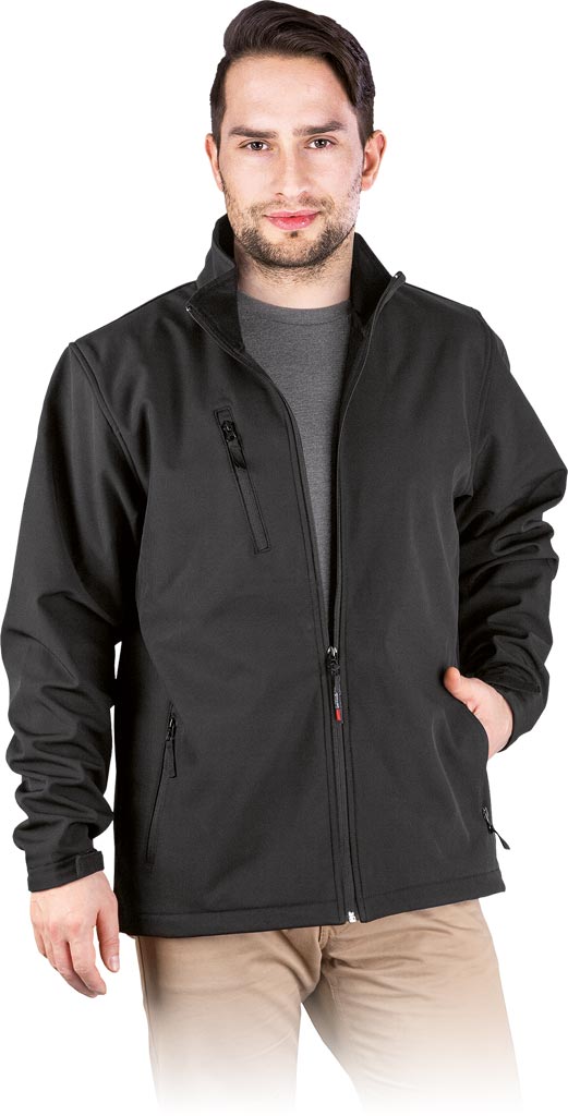 KURTKA SOFTSHELL MĘSKA OCHRONNA - WODOODPORNA I WINDPROOF