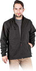 KURTKA SOFTSHELL MĘSKA OCHRONNA - WODOODPORNA I WINDPROOF