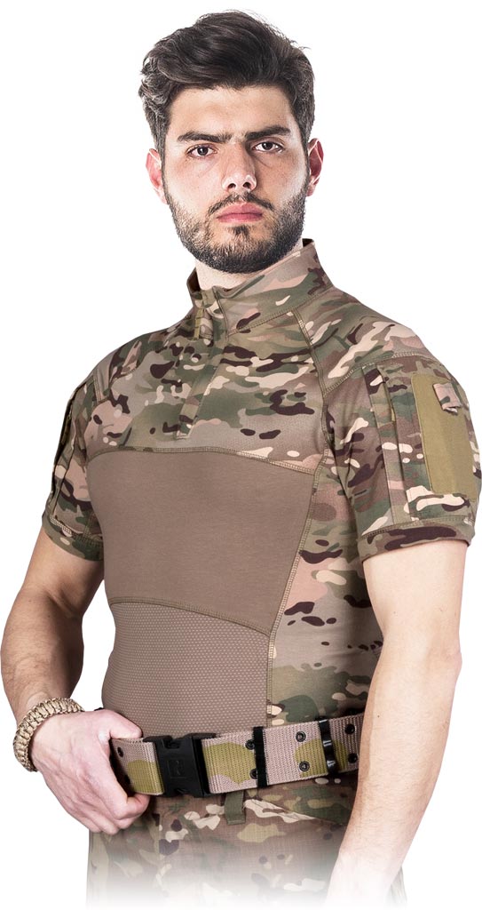 KOSZULKA TACTICAL GUARD MĘSKA Z KRÓTKIM RĘKAWEM Z KIESZENIAMI