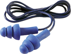 BOUCHONS D'OREILLES ANTI-BRUIT 3M SNR=32 DB AVEC CORDON BLEU DÉTECTABLE