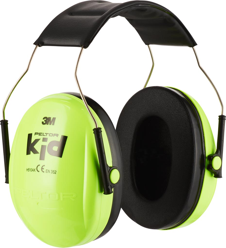 OCHRONNIKI SŁUCHU DLA DZIECI 3M PELTOR KID, NEONOWY RÓŻ, SNR=27 DB