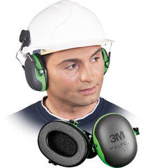 OCHRONNE NAUSZNIKI 3M™ PELTOR™ X1P3 - MOCOWANE NAHEŁMOWO, SNR=26 DB