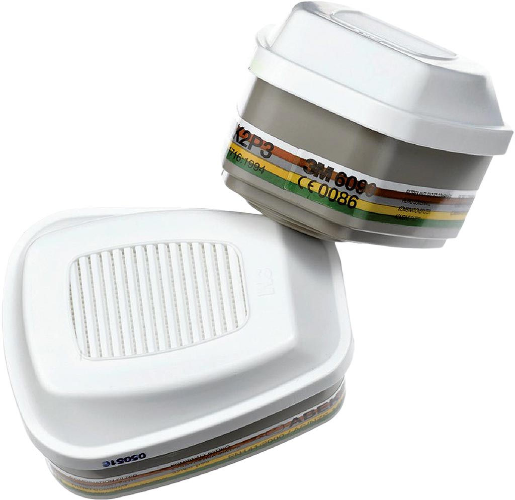 FILTROPOCHŁANIACZE 3M 6099 ABEK2HgP3 R+ Z OCHRONĄ PRZED FORMALDEHYDEM