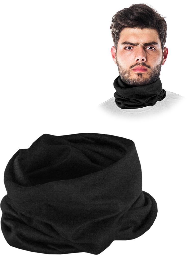 MULTIFUNCTIONAL NECK GAITER FOR OUTDOOR ACTIVITIES, 100% POLYESTER