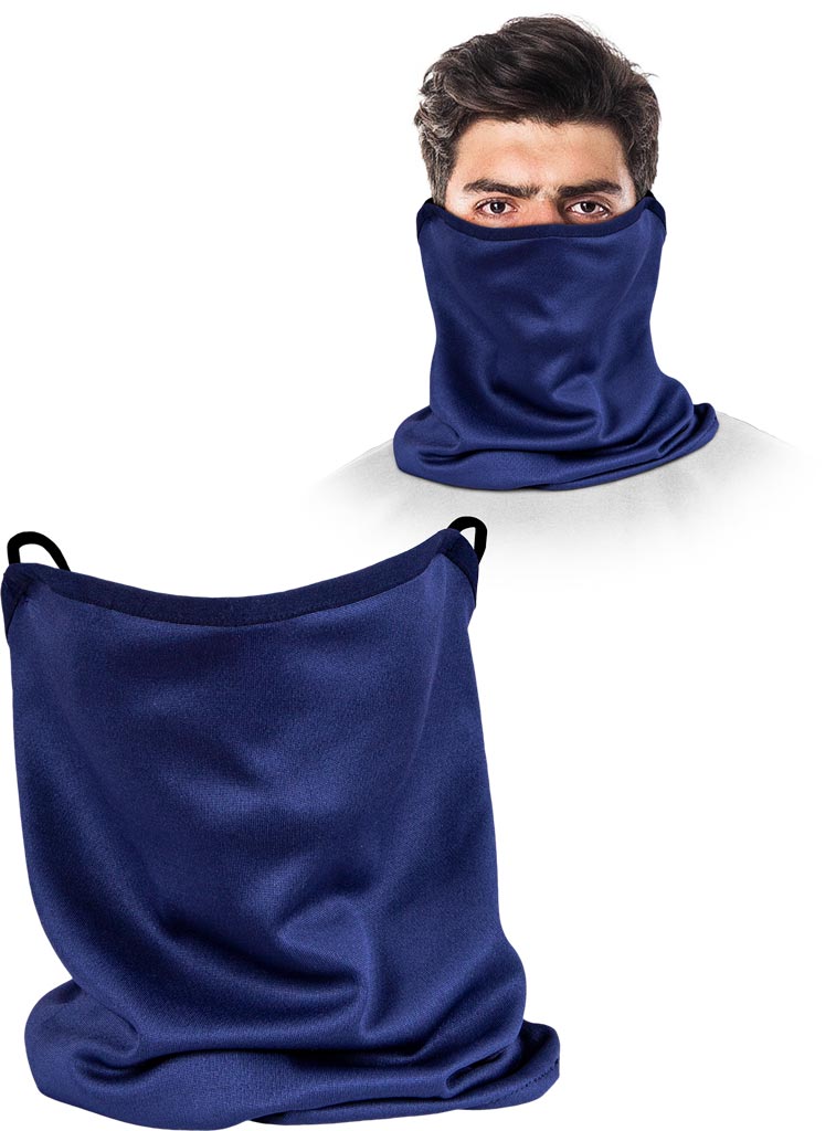 RUNNING & CYCLING NECK GAITER, BREATHABLE 100% POLYESTER