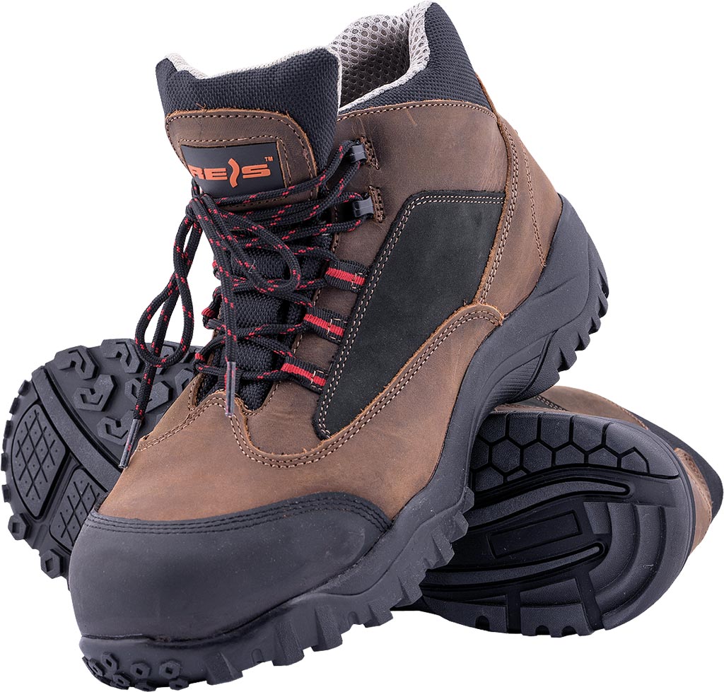 SICHERHEITSSTIEFEL AUS RINDLEDER MIT KOMPOSIT-SCHUTZKAPPE, S3 SRC HRO