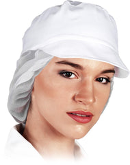 CZAPKA KUCHARSKA Z SIATECZKĄ ODDYCHAJĄCA - UNISEX