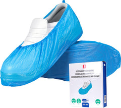 HEAVY-DUTY CPE DISPOSABLE SHOE COVERS FOR MEDICAL AND INDUSTRIAL USE