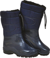 DAMSKIE BUTY ZIMOWE PVC, WODOODPORNE Z ORTALIONOWYM ŚCIĄGACZEM