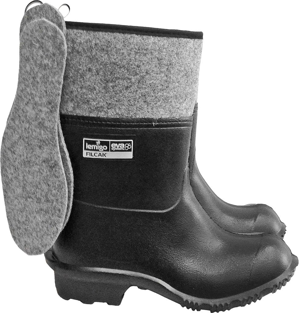 BUTY ROBOCZE EVA Z WKŁADKĄ FILCOWĄ - WYTRZYMAŁOŚĆ DO -30°C
