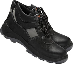 ROBUSTNE BUTY ROBOCZE Z METALOWYM PODNOSKIEM I PODESZWĄ PU/PU