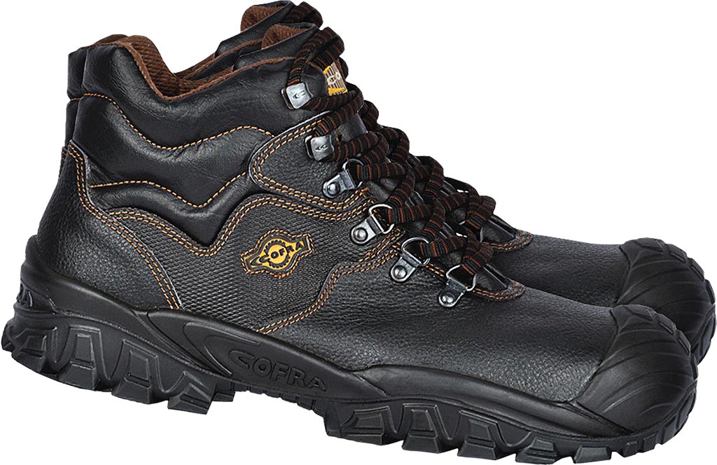 TRWAŁE BUTY OCHRONNE COFRA NEW RENO, SKÓRA, S3 UK SRC