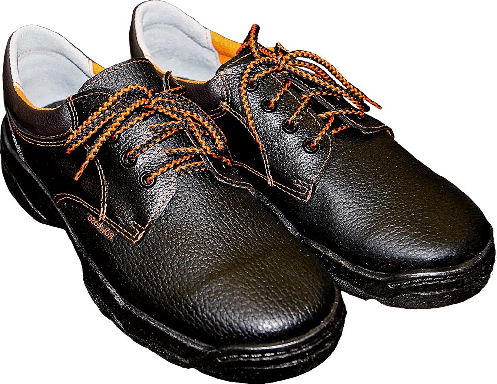 ROBUSTNE BUTY ROBOCZE BRC Z O390 Z PODESZWĄ Z PCV I SKÓRĄ BYDLĘCĄ