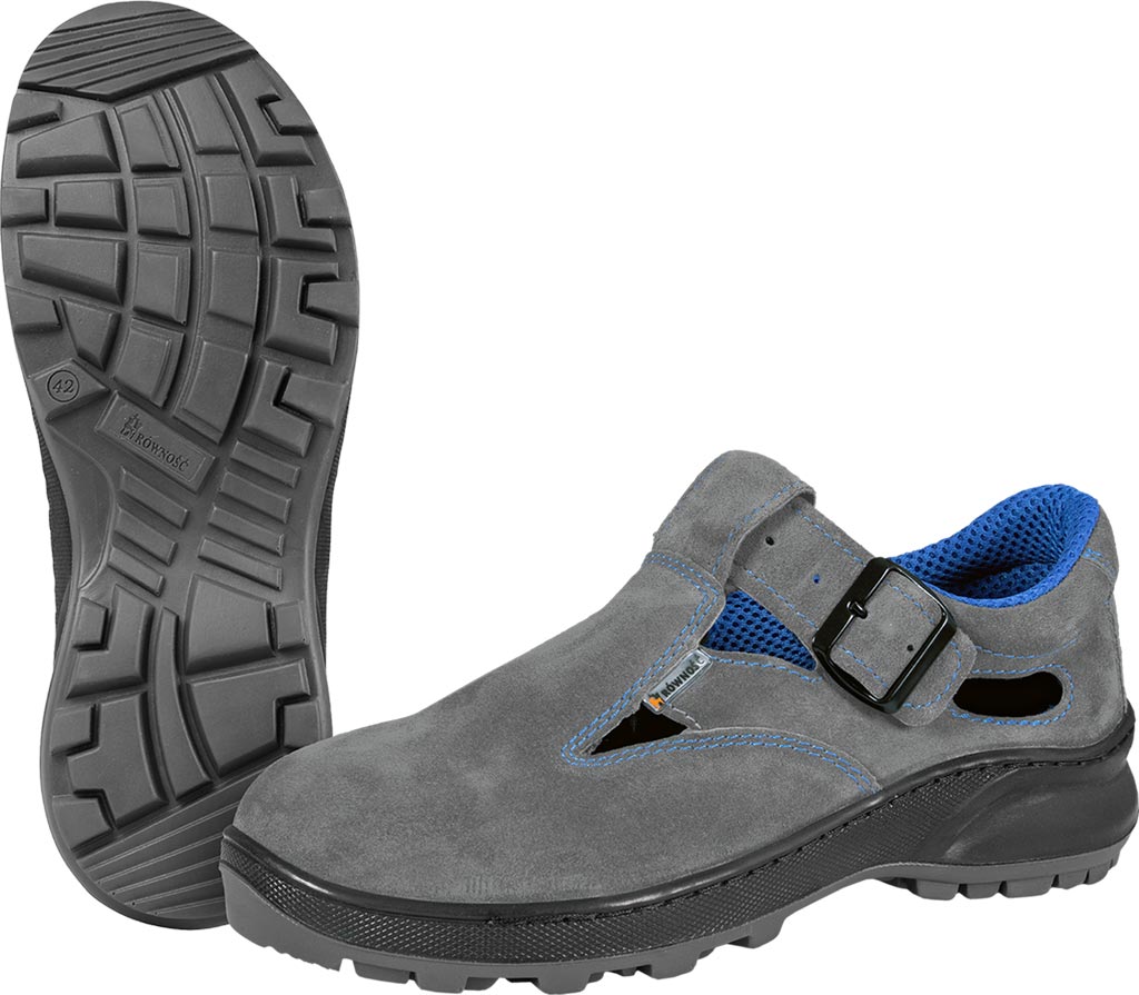 SICHERHEITSSANDALEN AUS VELOURSLEDER, MODELL 265