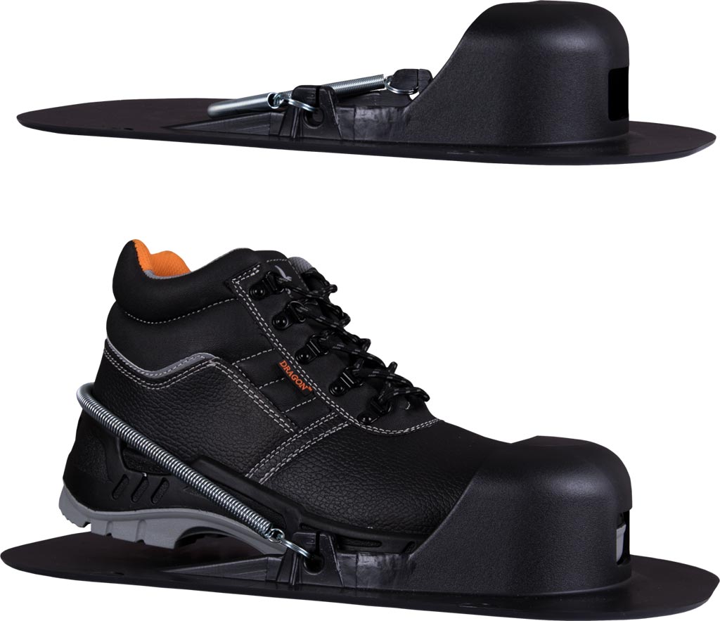 BETONSCHUHE MIT GLATTER SOHLE FÜR PRÄZISE OBERFLÄCHENBEARBEITUNG