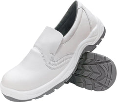 WOMEN'S MICROFIBRE SAFETY LOAFERS WITH SLIP-RESISTANT SOLE