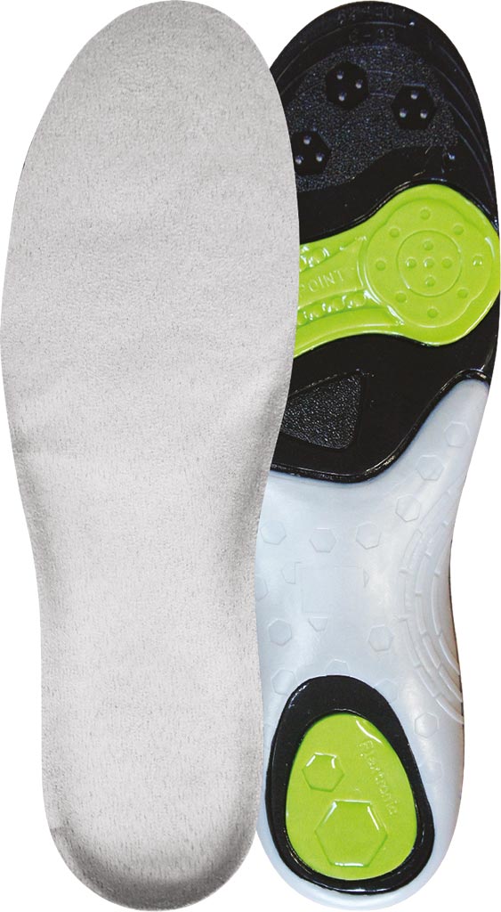 SEMELLES GEL ORTHOPÉDIQUES AVEC DOUBLURE VELOURS POUR ACTIVES