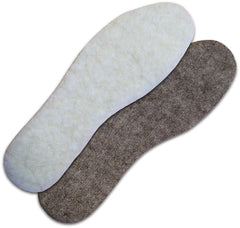 LUXURY WOOLEN SHOE INSERTS FOR WINTER COMFORT - LAMB WOOL FELT