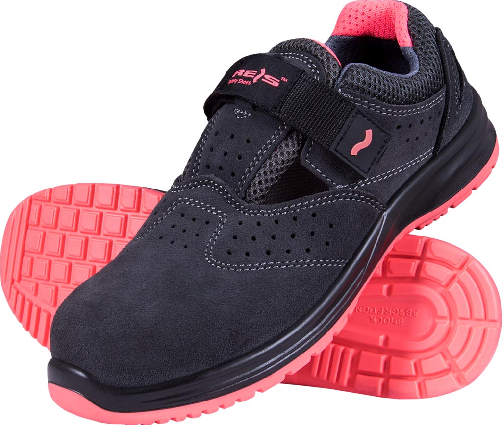 SICHERHEITSSANDALEN STORK FÜR DAMEN, METALLFREI, S1 SRC