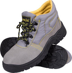 WOMEN'S YESVEL SUEDE LEATHER SAFETY BOOTS WITH STEEL TOE CAP