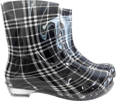 MODERNE PVC-STIEFEL FÜR DAMEN, ÜBERKNÖCHELHOCH & WASSERABWEISEND