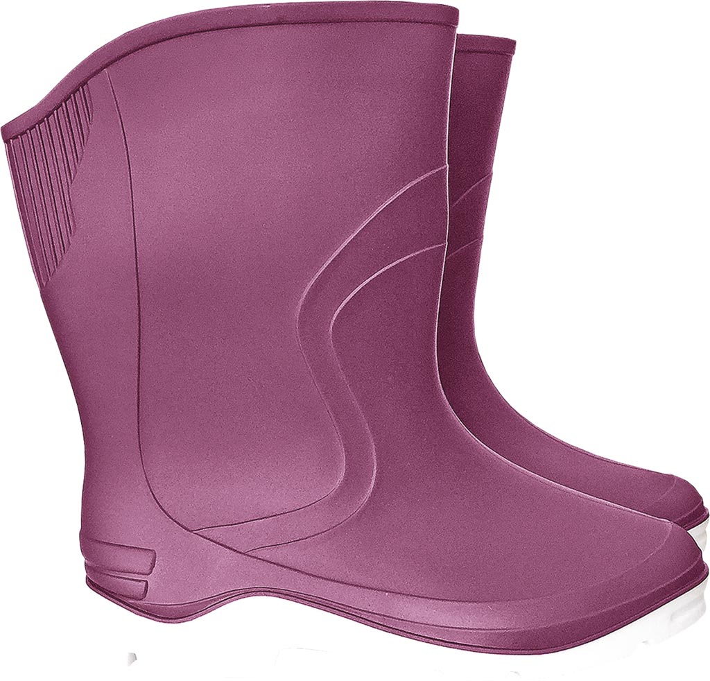 PVC DAMEN-GUMMISTIEFEL RAINBOW, ÜBERKNÖCHELHOCH IN TRENDIGEN FARBEN