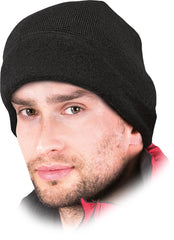 WINTERMÜTZE AUS POLYESTER UND ACRYL, 300 G/M²