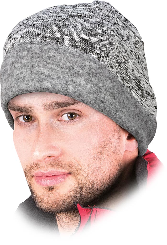 WINTERMÜTZE AUS POLYESTER UND ACRYL, 300 G/M²