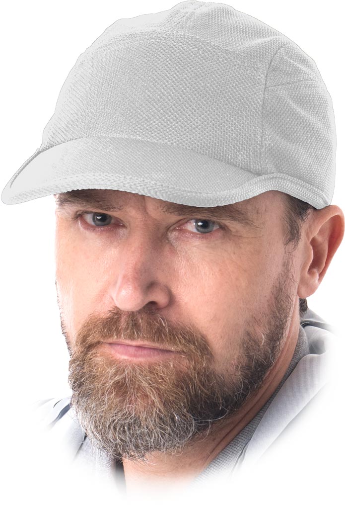ATMUNGSAKTIVE SCHIRMMÜTZE AUS POLYESTER MIT VELCRO-VERSCHLUSS