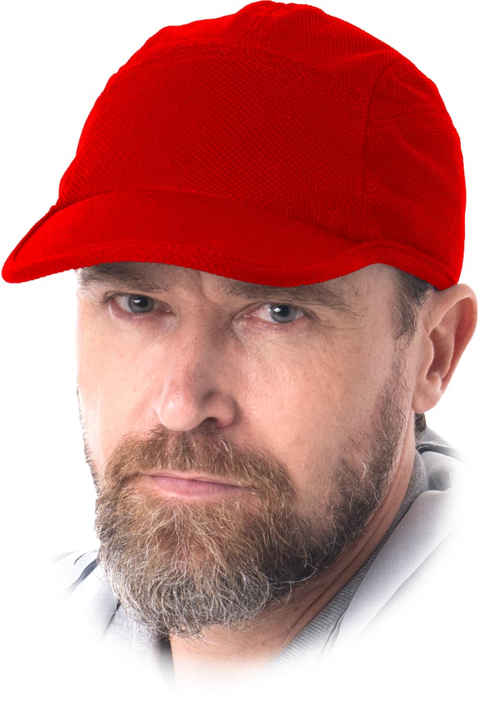 ATMUNGSAKTIVE SCHIRMMÜTZE AUS POLYESTER MIT VELCRO-VERSCHLUSS