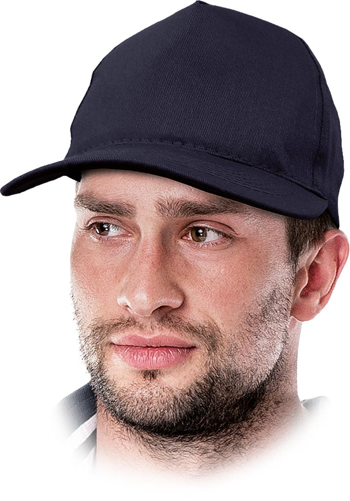 KAPPE MIT VERSTÄRKTEM SCHILD UND EINSTELLBAREM METALLVERSCHLUSS