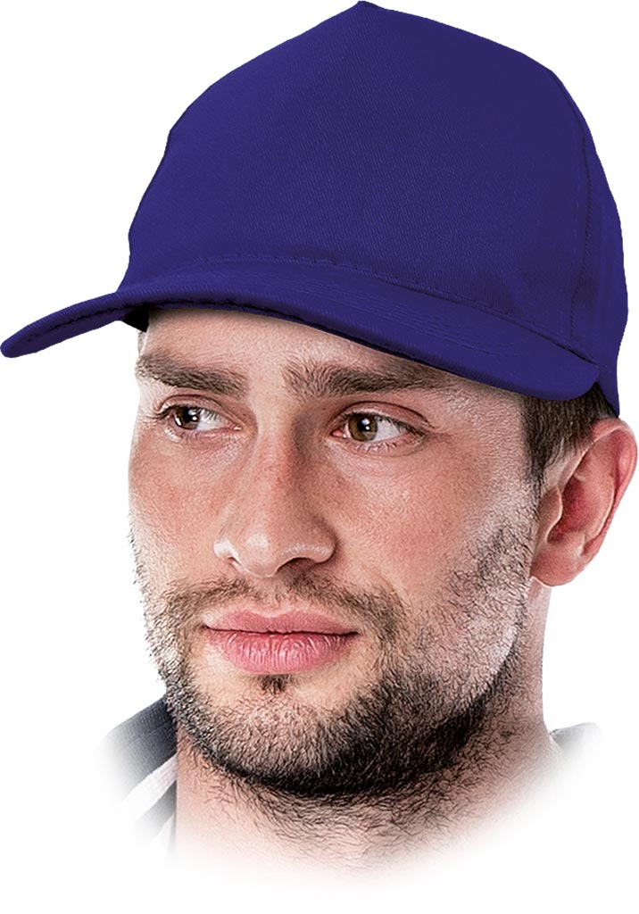 KAPPE MIT VERSTÄRKTEM SCHILD UND EINSTELLBAREM METALLVERSCHLUSS