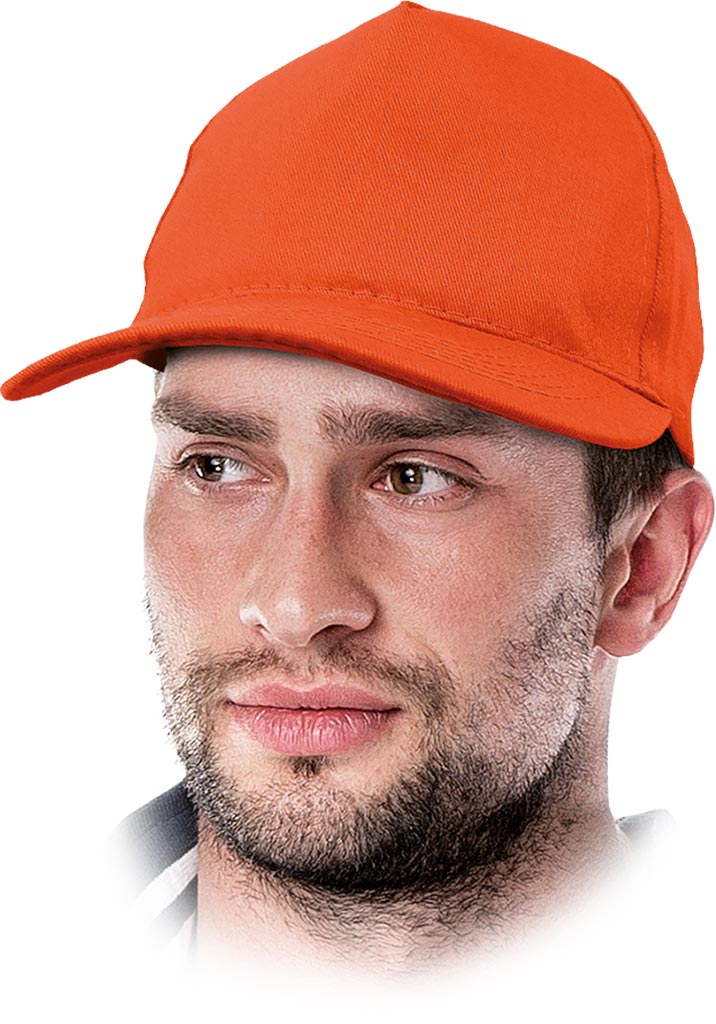 KAPPE MIT VERSTÄRKTEM SCHILD UND EINSTELLBAREM METALLVERSCHLUSS