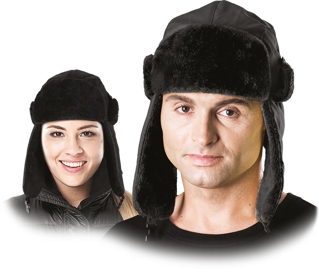 WINTER WONDER EARFLAP CAP WITH SOFT FUR TRIM
