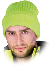 THERMAL INSULATED WINTER WORK CAP FOR ROAD CREWS