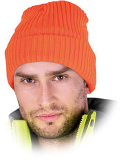 THERMAL INSULATED WINTER WORK CAP FOR ROAD CREWS