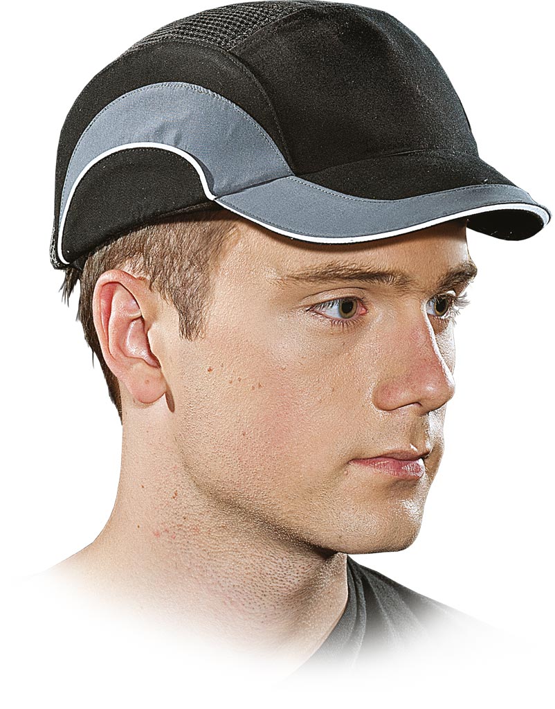 LEKKI KASK PRZEMYSŁOWY HARD CAP Z KRÓTKIM DASZKIEM