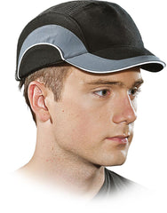 LEKKI KASK PRZEMYSŁOWY HARD CAP Z KRÓTKIM DASZKIEM