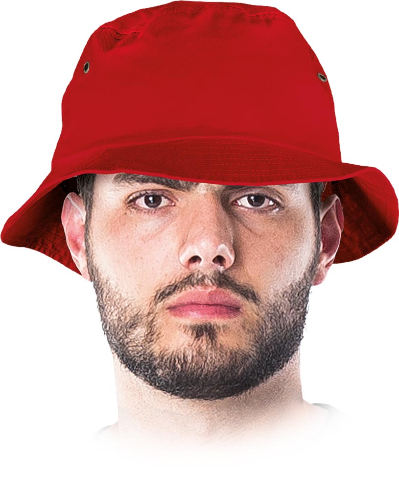 CHAPEAU EN COTON AVEC AÉRATIONS LATÉRALES PROTECTION UV