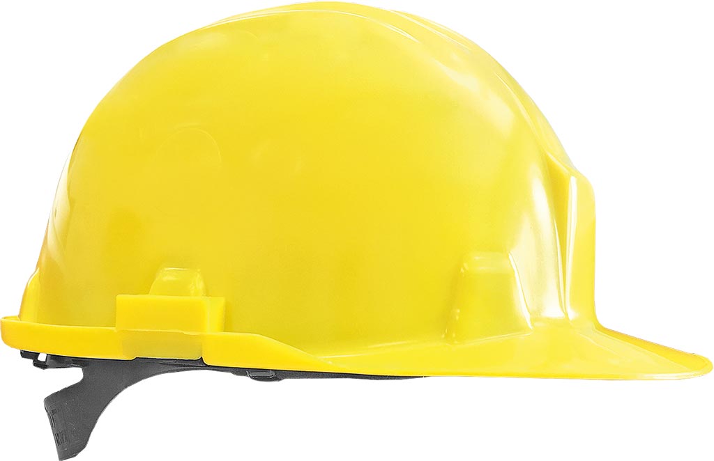 CASQUE DE SÉCURITÉ REIS RÉGLABLE AVEC ESPACE LOGO