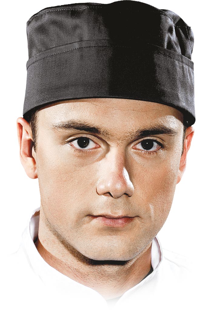 KURZE KOCHKAPPE AUS POLYESTER-BAUMWOLL-MIX FÜR PROFIS