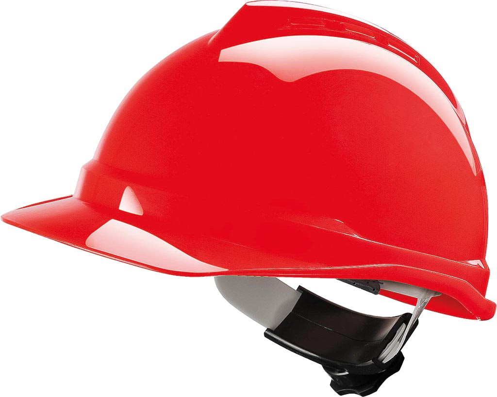 V-GARD 500 ADVANCED SAFETY HELMET WITH UV PROTECTION AND ACCESSORY SLOTS