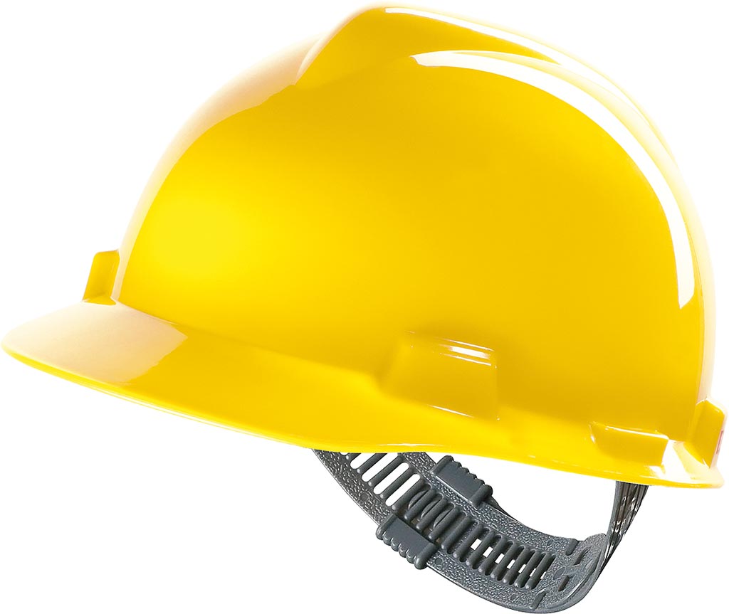 V-GARD ADVANCED SAFETY HELMET WITH PUSH-KEY ADJUSTMENT AND UV PROTECTION