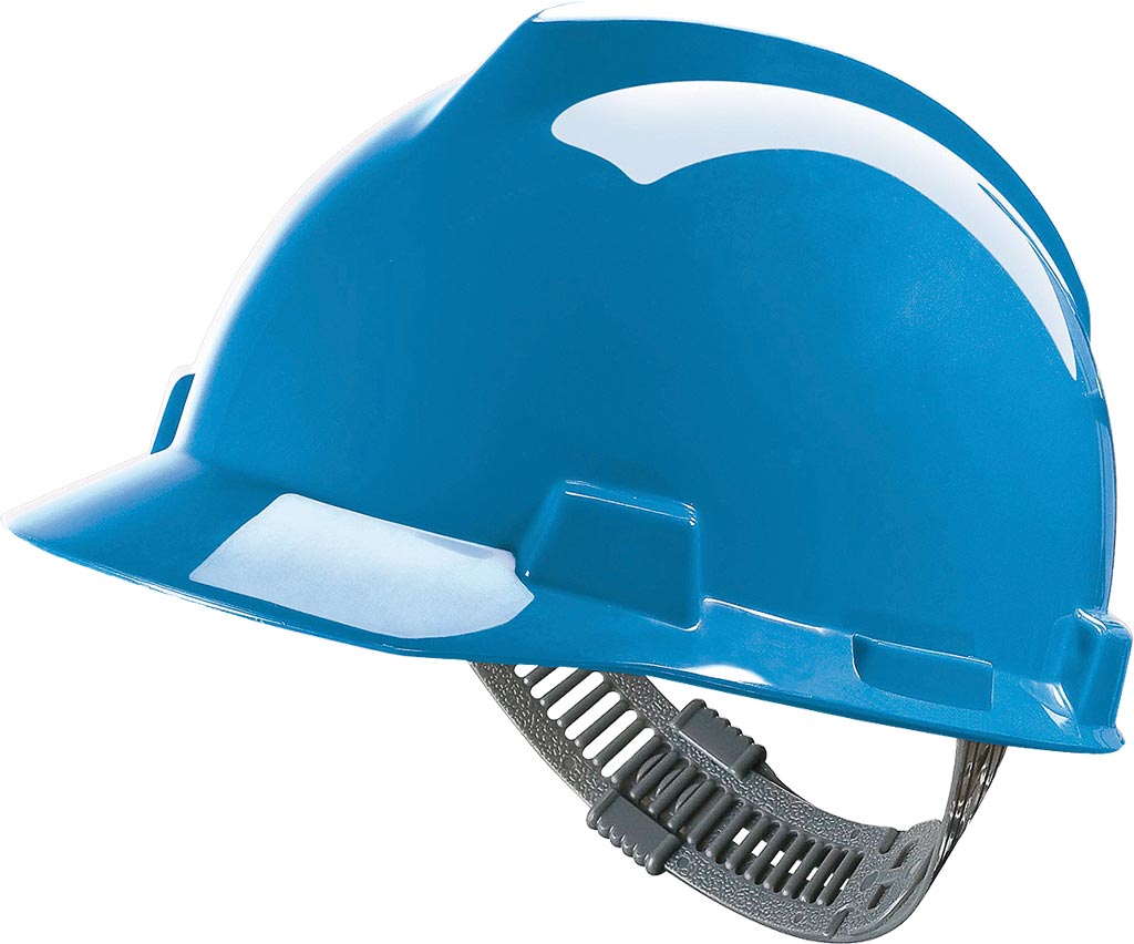 V-GARD ADVANCED SAFETY HELMET WITH PUSH-KEY ADJUSTMENT AND UV PROTECTION