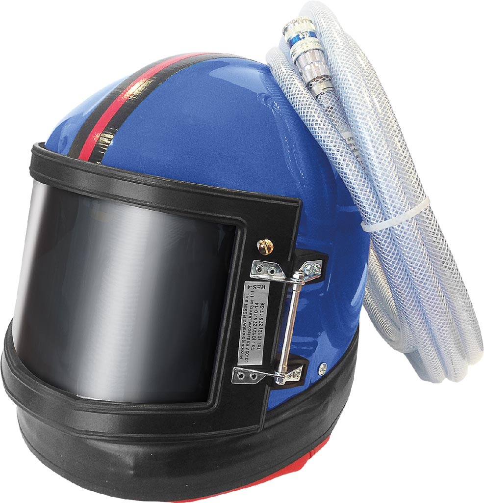 VEGA AIRLINE RESPIRATOR HELMET FOR ABRASIVE BLASTING WITH CLIMATE CONTROL