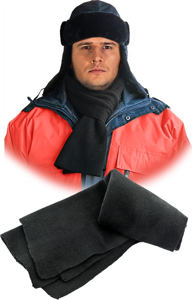 PREMIUM ACRYLIC SCARF, 350 GSM, 155x20 CM - PERFECT WITH CAPS