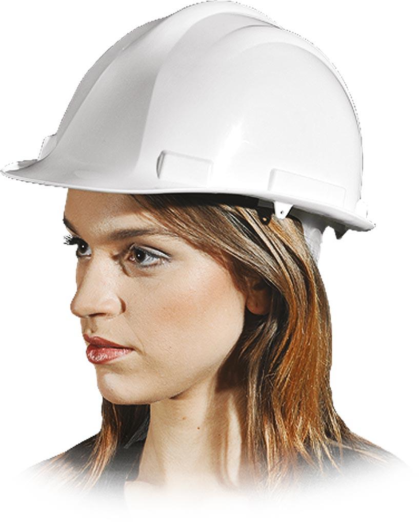 REIS ADJUSTABLE SAFETY HELMET WITH FACE PROTECTION - UNIVERSAL FIT