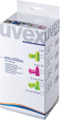 ZATYCZKI DO USZU UVEX X-FIT – KOMFORT I OCHRONA, SNR=37 DB