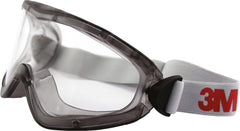 3M 2890S HIGH-PERFORMANCE SAFETY GOGGLES WITH UV FILTER & SCRATCH-RESISTANT LENS